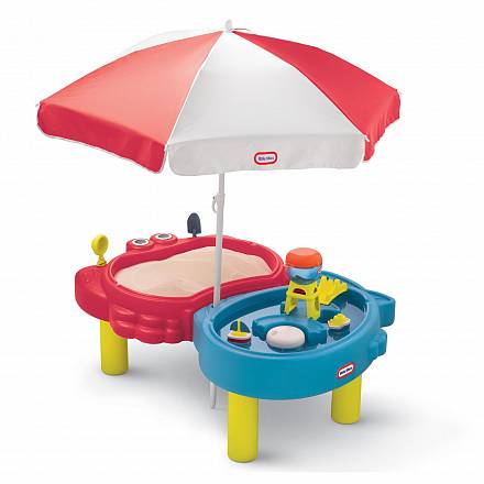 Стол-песочница с зонтом 